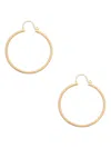 Apc Twisted Hoop Earrings In Gold