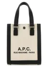 Apc Two-tone Canvas And Leather Camille 2.0 Mini Handbag