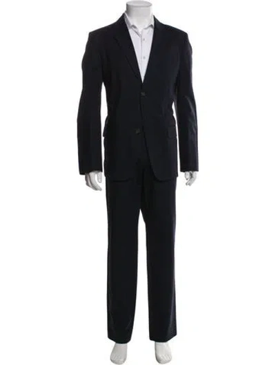 Pre-owned Apc Two-piece Suit In Blue