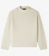 Apc A.p.c. Mens Tyler Alpacablend Jumper In Off White