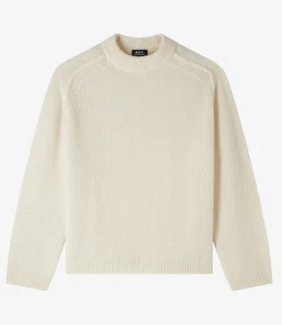 APC TYLER SWEATER XL OFF WHITE