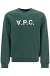 Apc Unisex Grand Vpc Sweat In Green