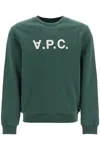 Apc Unisex Grand Vpc Sweat In Green