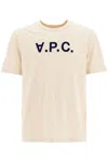 Apc T-shirt A.p.c. Men Color Beige In Neutral