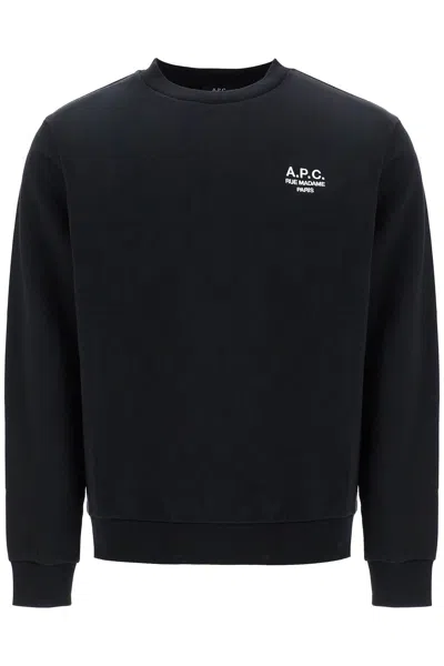 Apc Unisex Rue Madame Sweatshirt In Black