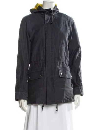 Pre-owned Apc Utility Jacket In Blue