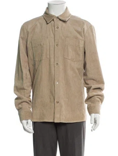 Pre-owned Apc Utility Jacket In Neutral