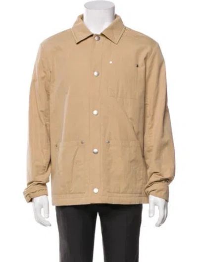 Pre-owned Apc Utility Jacket In Neutral