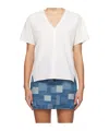 Apc White Freja Blouse In White