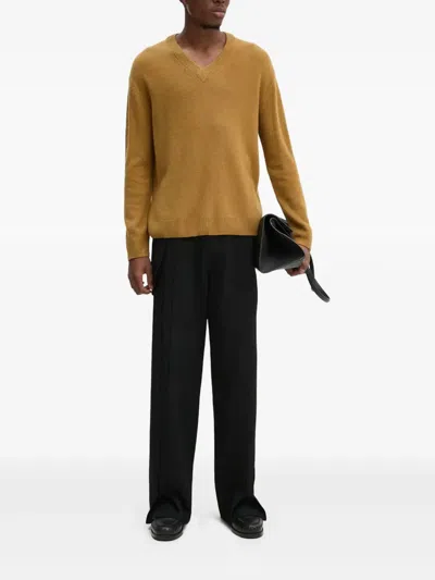 Apc V-neck Sweater In Brown
