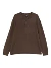 Apc V-neck Sweater In Brown