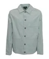 Apc Valentin Cotton Shirt In Gray