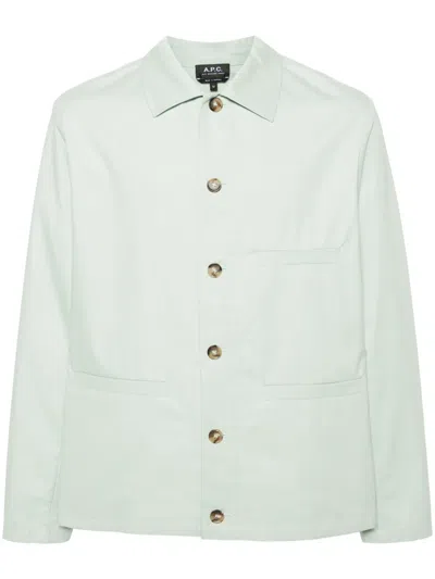 Apc Valentin Jacket In Green