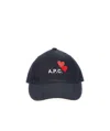 Apc A.p.c. Valentine's Day Capsule 'eden' Baseball Cap In Black