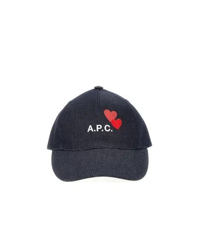 APC A.P.C. VALENTINES DAY DENIM CAP
