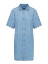 Apc A.p.c. Dress In Light Blue