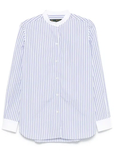 Apc Venezia Shirt In Blue