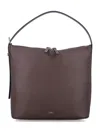 Apc A.p.c. Vera Leather Shoulder Bag In Brown