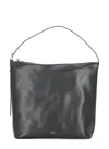 Apc A.p.c. Women Vera Leather Shoulder Bag In Black