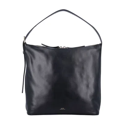 A.p.c. Vera Bag Black Cow Leather Shoulder