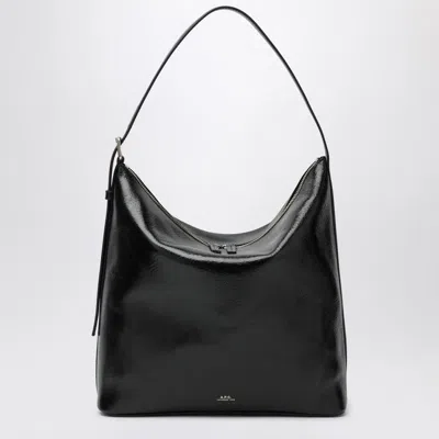 Apc A.p.c.  Vera Bag In Black Leather