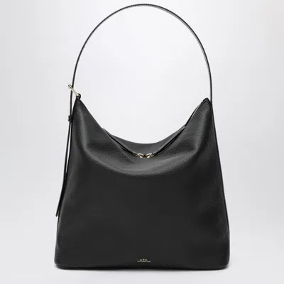 Apc A.p.c. Vera Bag In Black Leather Women In White
