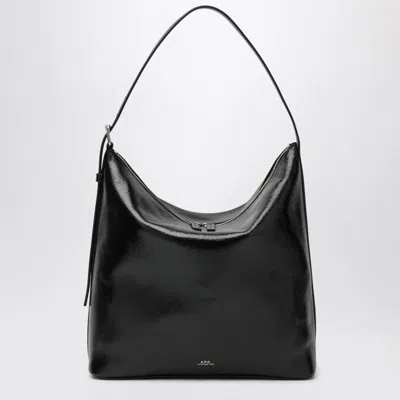 Apc A.p.c. Vera Bag In Black In Sand