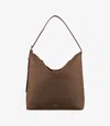 Apc Brown Leather Vera Shoulder Bag A.p.c. In Caa - Chestnut Brown