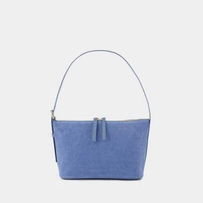 Apc A.p.c. Vera Shoulder Bag - Cotton - Blue