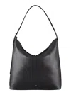 Apc Vera Black Shoulder Bag With Embossed Logo Lettering On The Front And Adjustable Shoulder Strap In L
