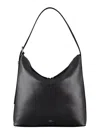 Apc Vera Black Shoulder Bag With Embossed Logo Lettering On The Front And Adjustable Shoulder Strap In L