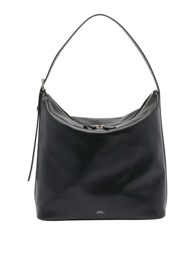 Apc Vera Maxi Bag In Black