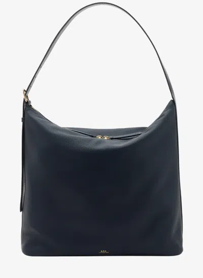 A.p.c. Vera Maxi Bag In Blue