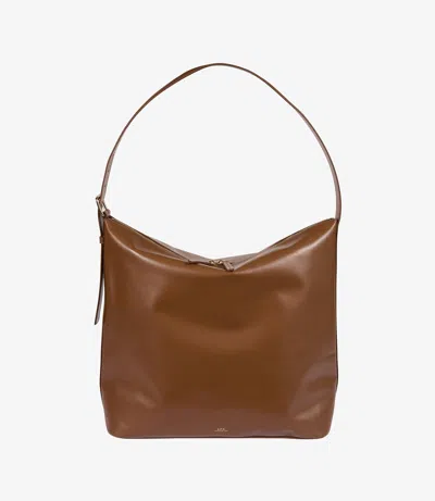Apc Vera Maxi Bag One Size Caf