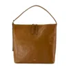Apc A.p.c. Zip Shoulder Bag With Top Handle In Nude