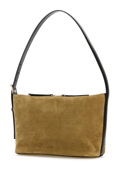 Apc A.p.c. Vera Shoulder Bag In Yellow