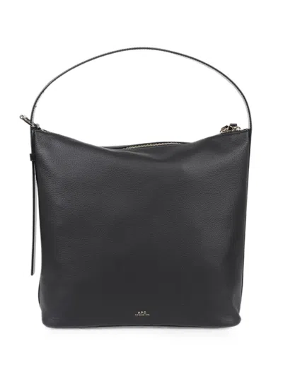 A.p.c. Vera Shoulder Bag In Black