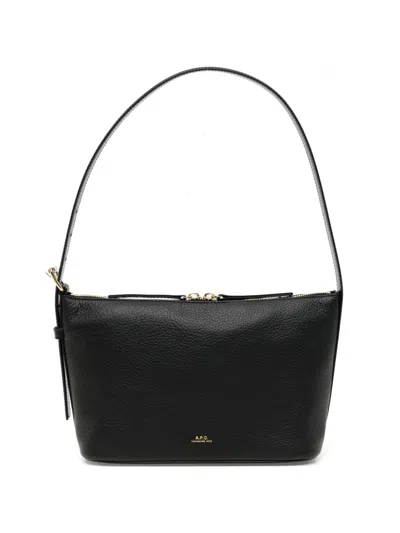 A.p.c. Vera Shoulder Bag In Black