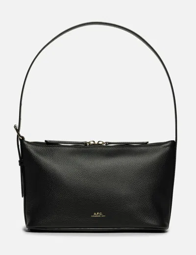 A.p.c. Vera Shoulder Bag In Black/黑色/블랙/ブラック