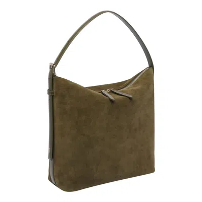Apc A.p.c. Vera Shoulder Bag In Green