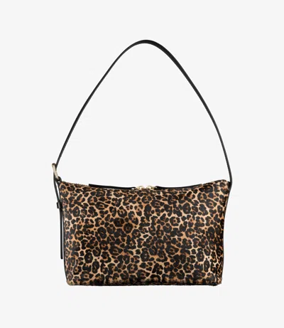 Apc Vera Shoulder Bag One Size Black In Animal Print