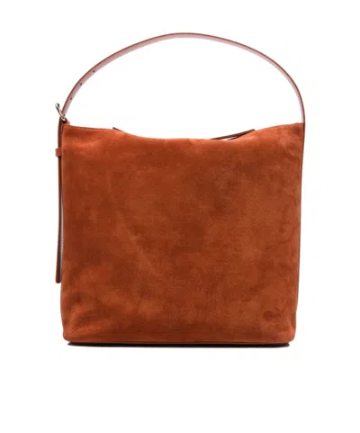 APC VERA SUEDE TOTE BAG