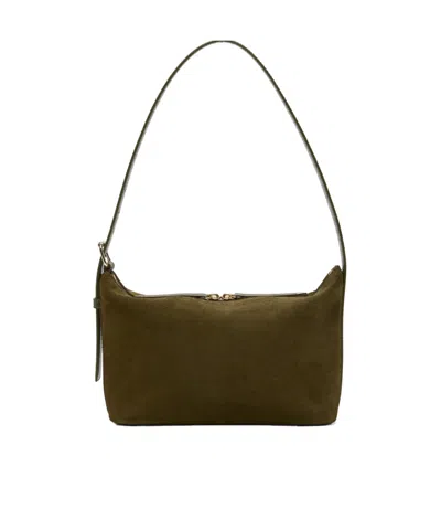 A.p.c. Vera Zipped Shoulder Bag In Brown