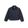 Apc A.p.c. Long-sleeved Jacket In Blue