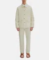 Apc A.p.c. Long-sleeved Button-up Jacket In White