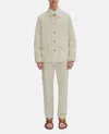 Apc A.p.c. Long-sleeved Button-up Jacket In White