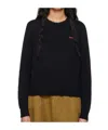 Apc Victoria Round-neck Sweater In Black