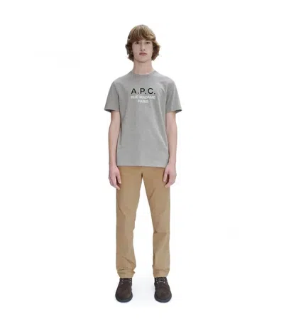 A.p.c. Ville Chinos In Iak - Dark Navy Blue
