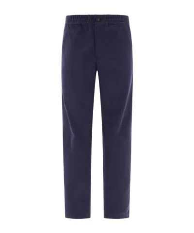 APC A.P.C. ELASTIC WAIST STRAIGHT-LEG PANTS