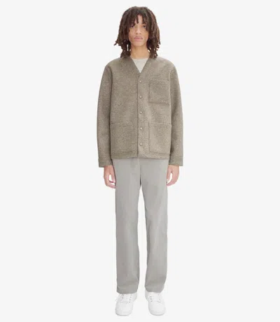Apc Vincent Long Pants In Pale Gray